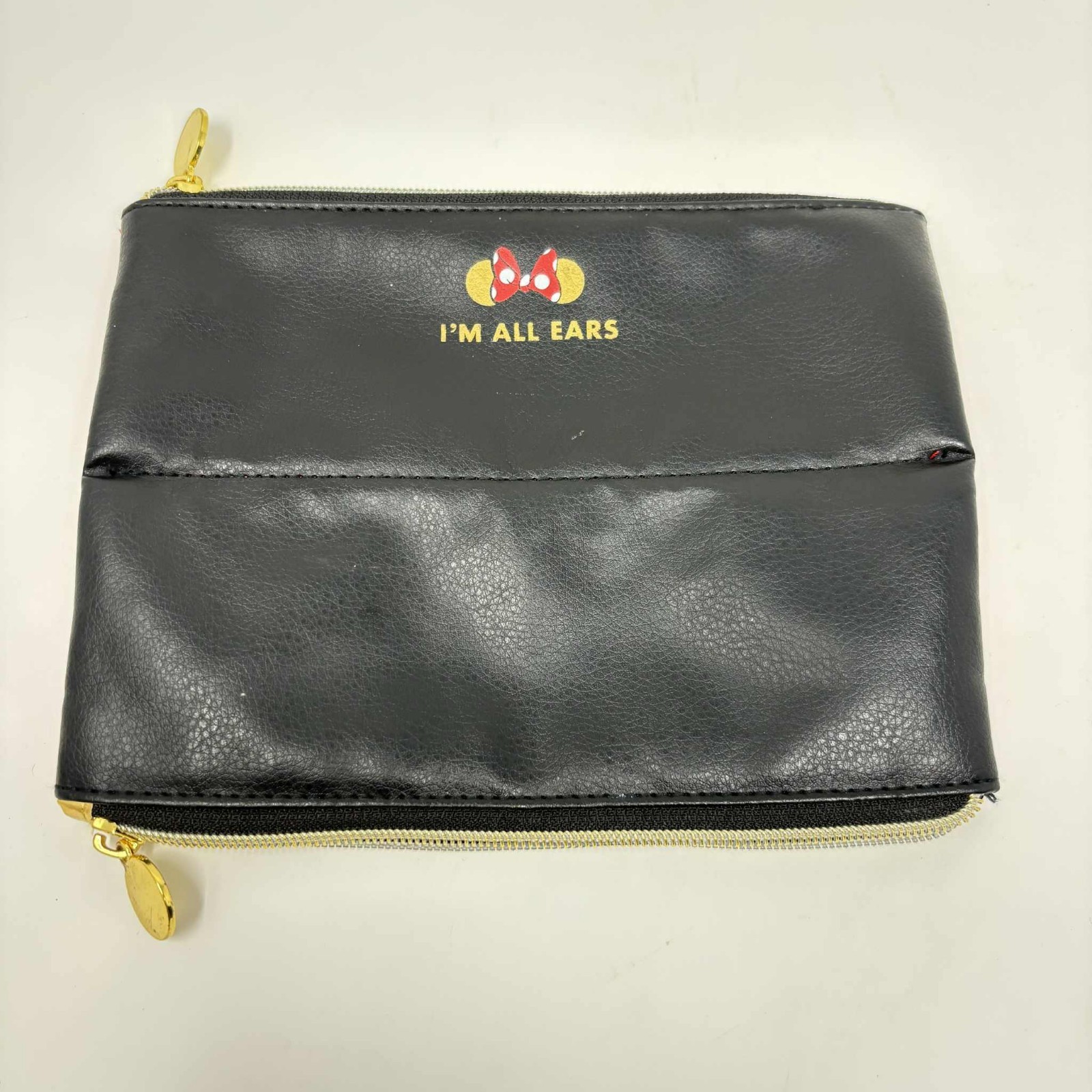 Disney Minnie Mouse Lady Change Purse Cash Wallet I'm All Ears Pencil Case