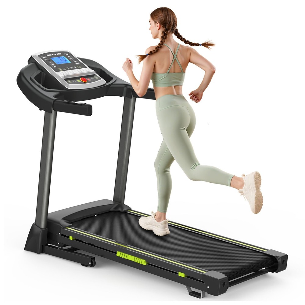 Low Impact Folding Running Machine 4% Slope Indoor Workout Treadmill For Small
