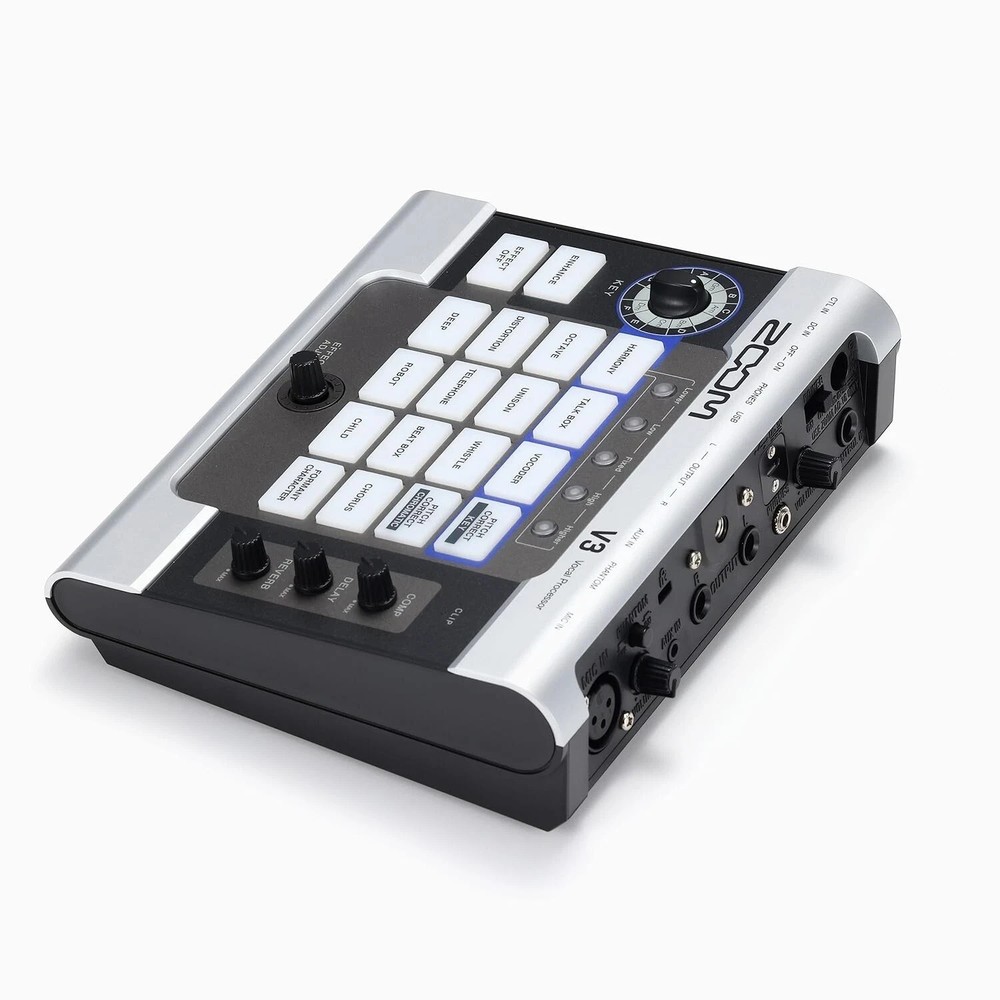 ZOOM V3 Vocal Processor Voice Effects Voice Changer Multi-Effect