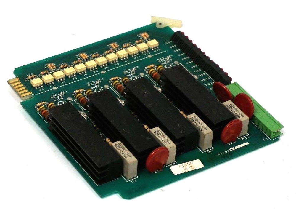USED TELEMOTIVE E7203-1 SOLID STATE RELAY BOARD E72031