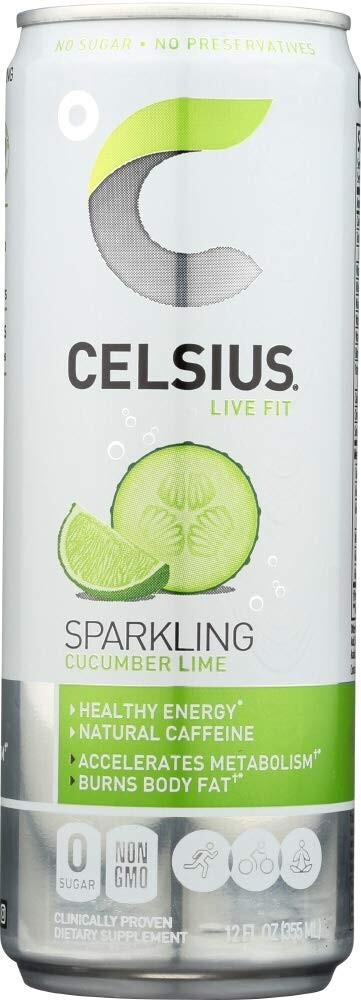 CELSIUS Sparkling Fitness Energy Drink, Zero Sugar, 12oz | Variety Pack, 12 Cans