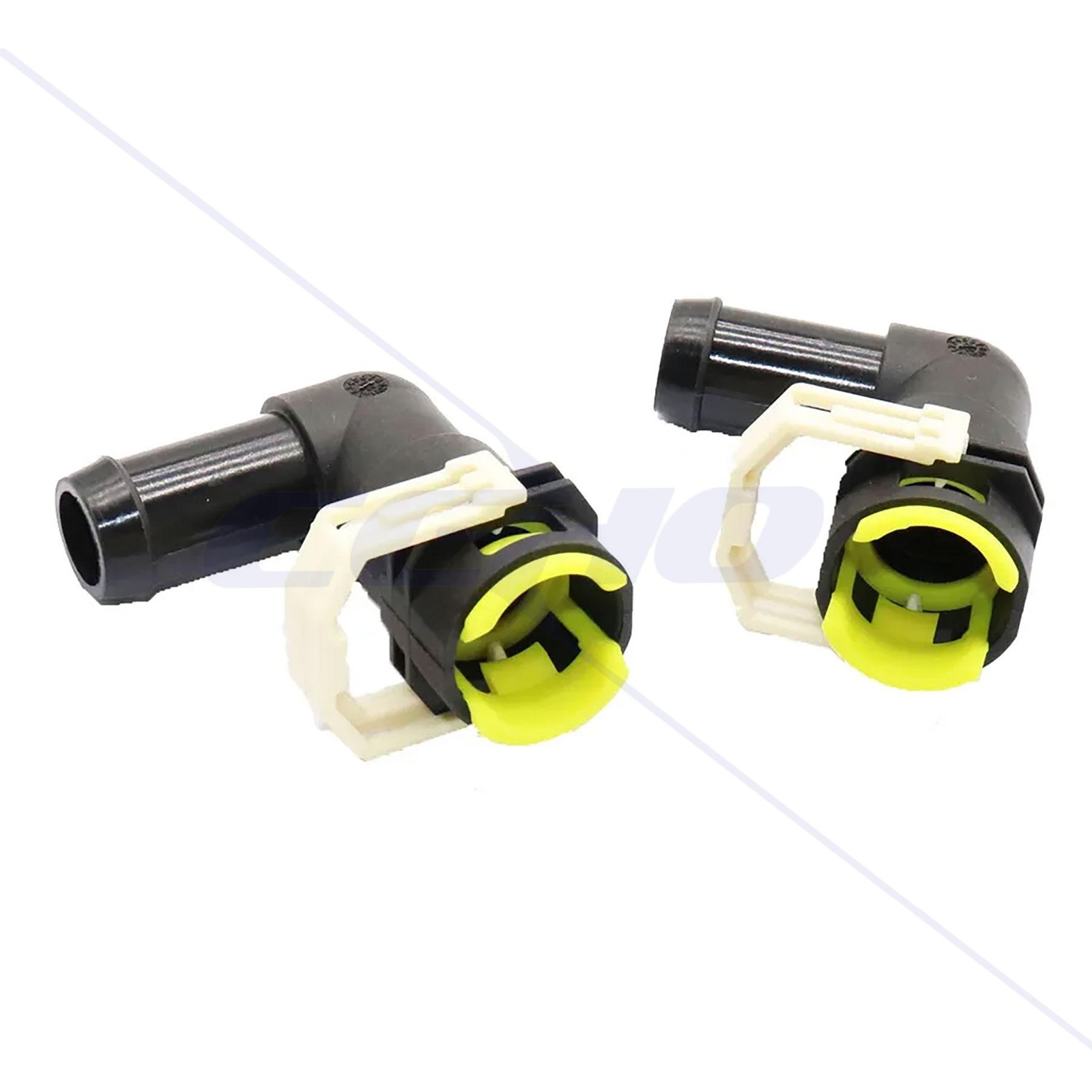 2pcs Heater Pipe Connector For 2007-2013 Mazda 3 CX-7 CX-9 B37F-61-240