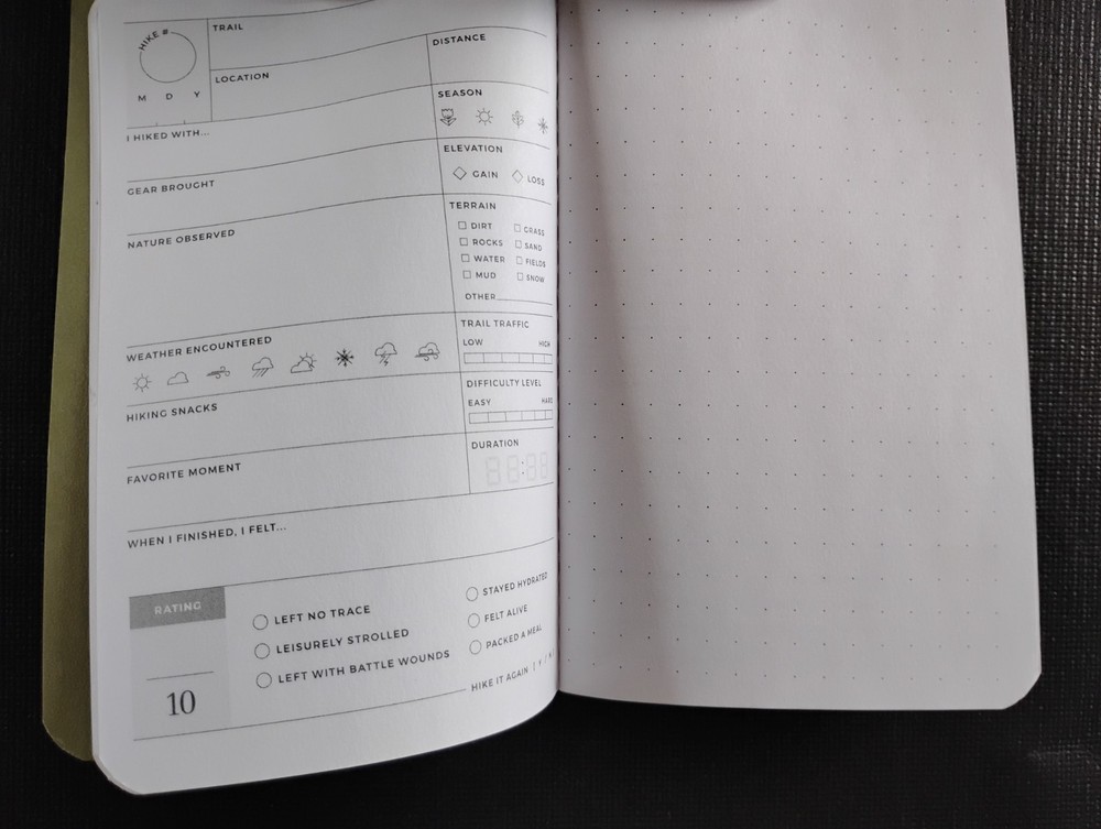 Another Hike In The Books Notepad