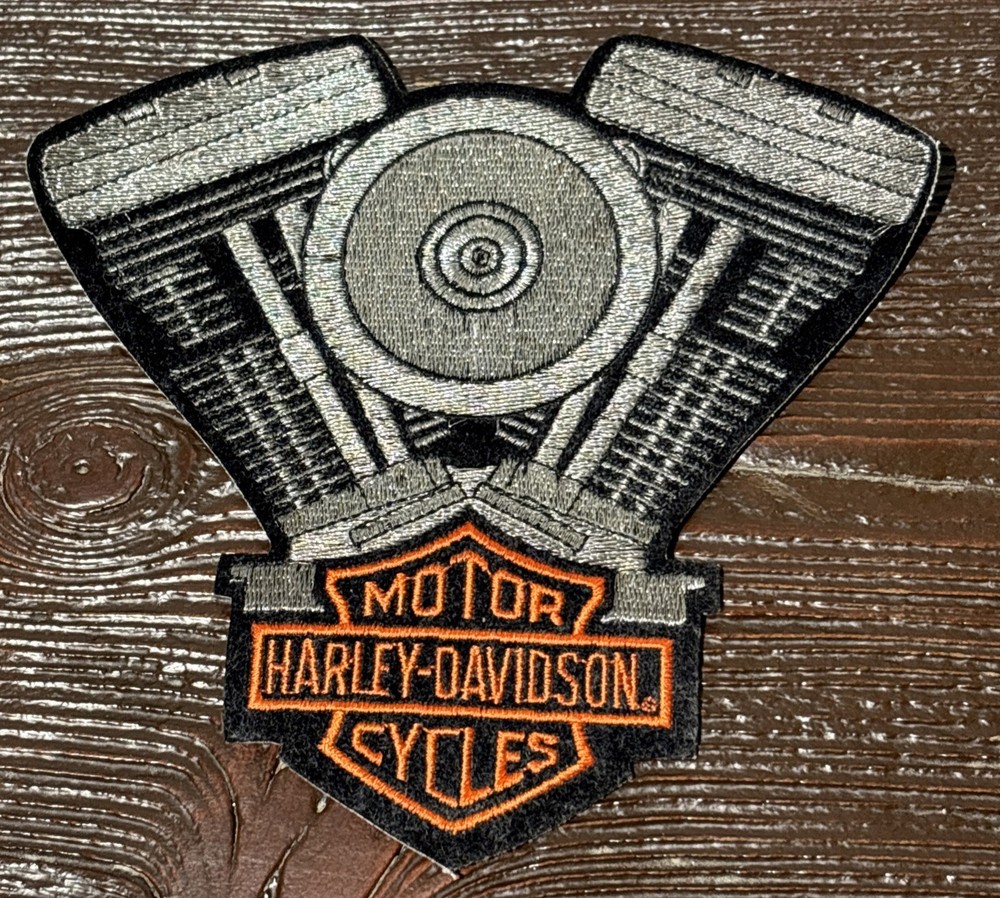 NOS Vintage Harley Davidson Motorcycles EVO Evolution Engine Patch 6.5”x6”  New