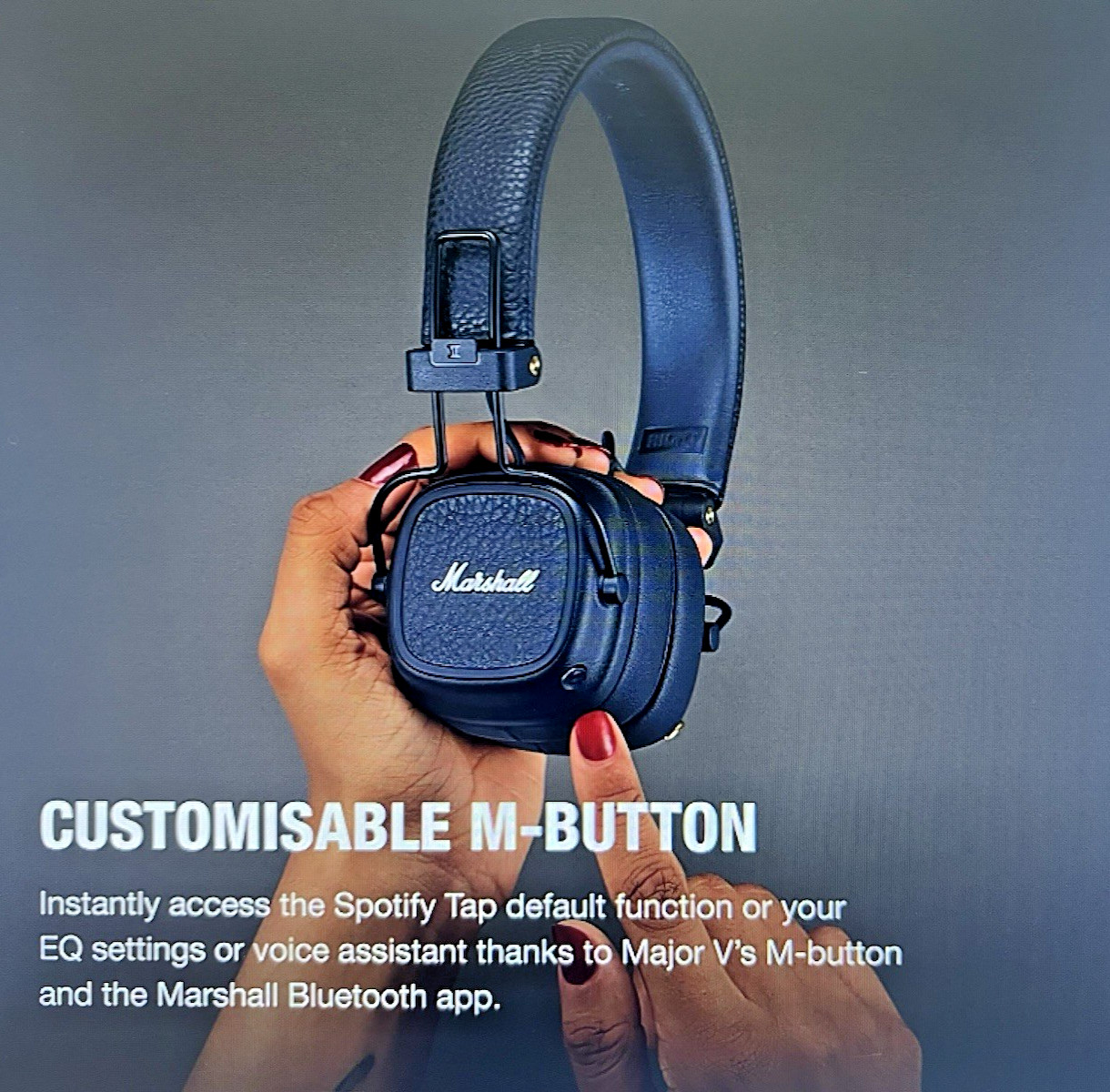 NEW SEALED Marshall Major V On-Ear Wireless Bluetooth Headphones BLACK FREE SHIP