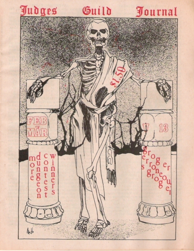 AD&D- Judges Guild Journal #13 Guildmaster Issue V *FS