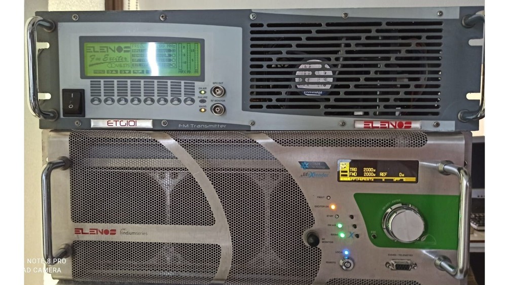 Broadcast Professional Elenos 2000w FM Transmitter Wide Band 88 108