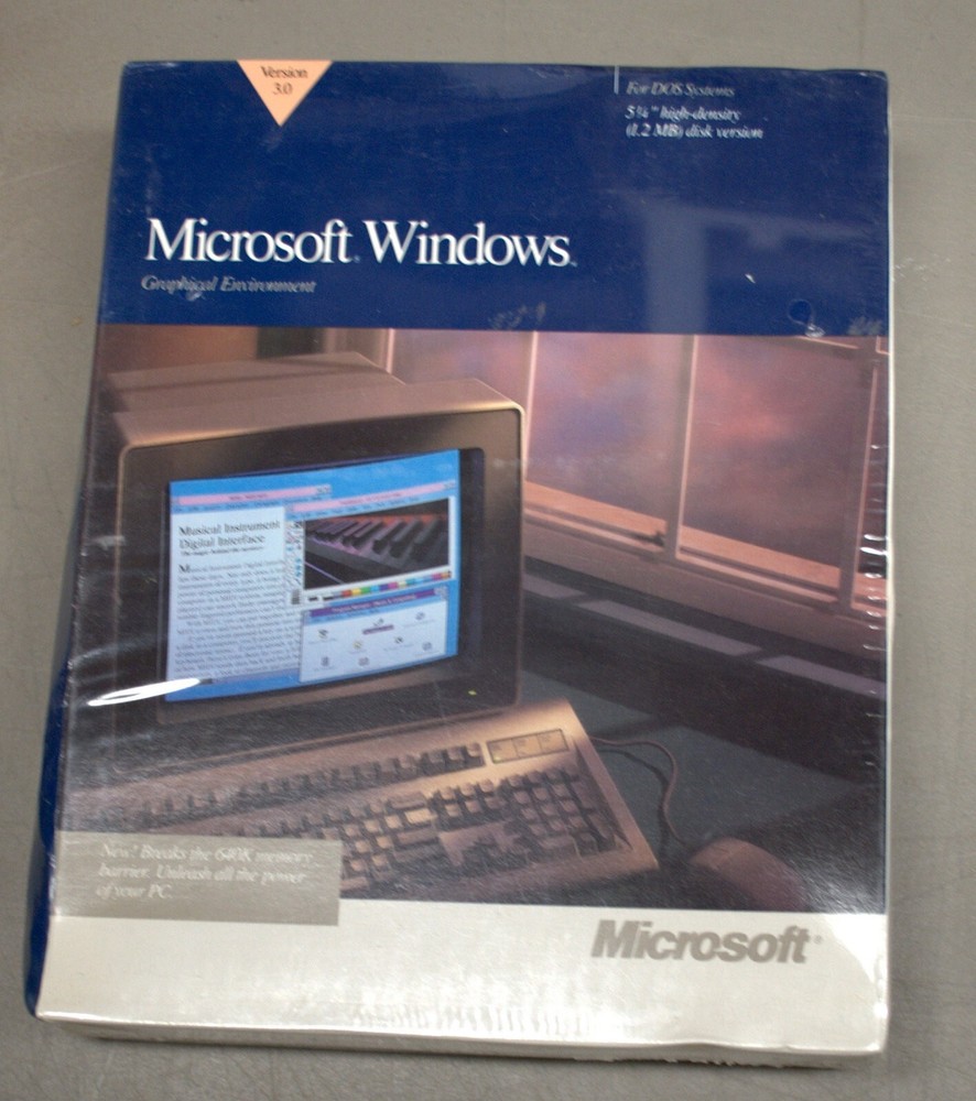 Microsoft  WINDOWS 3.0  *NIB Unopened!*