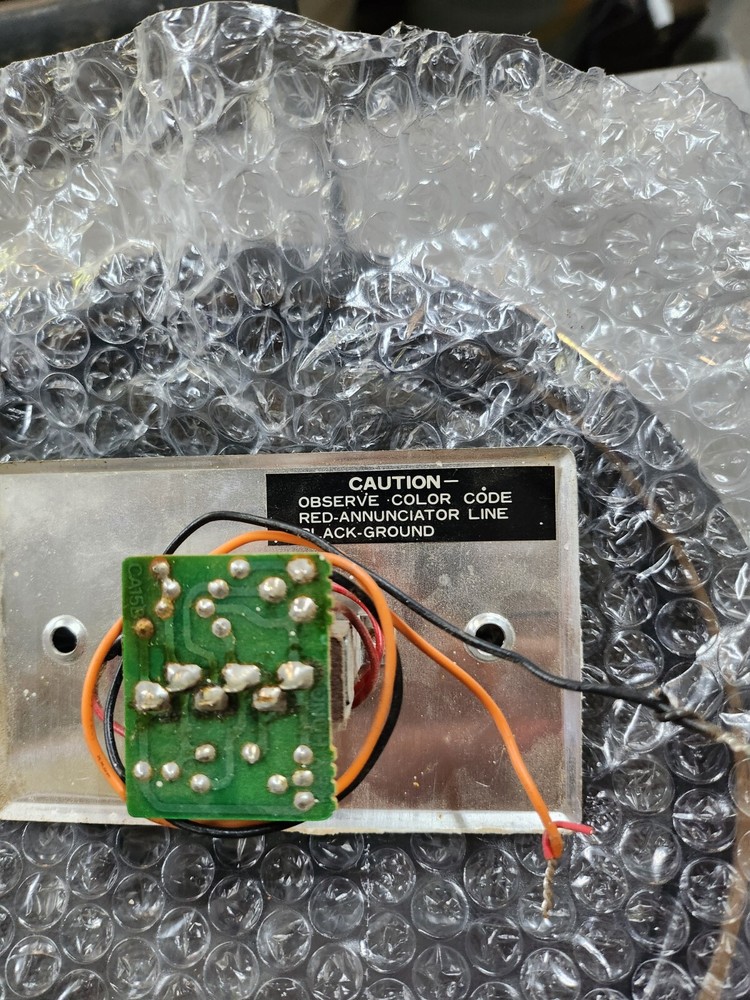 Bogen Communications CA-15B In-Wall Push Button Emergency Call Switch Intercom