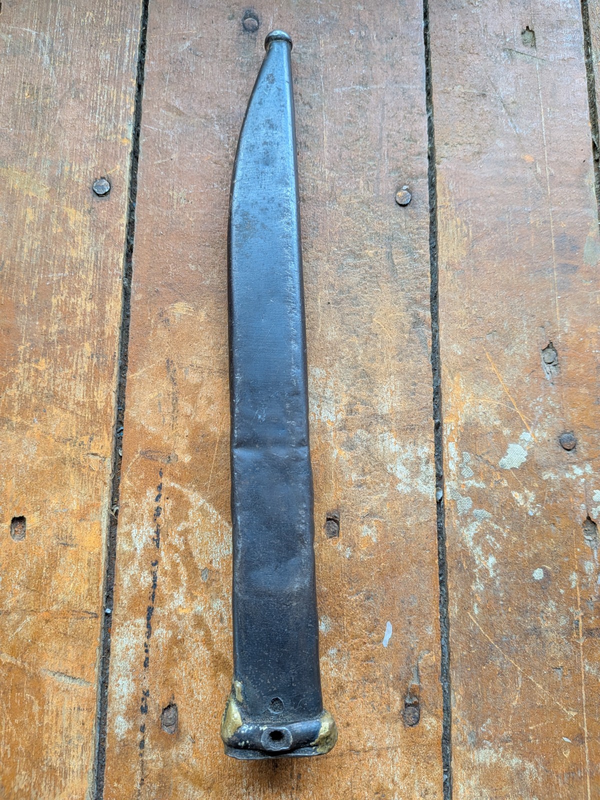 Shortened WW2 Japanese Arisaka Type 30 Bayonet w/Scabbard