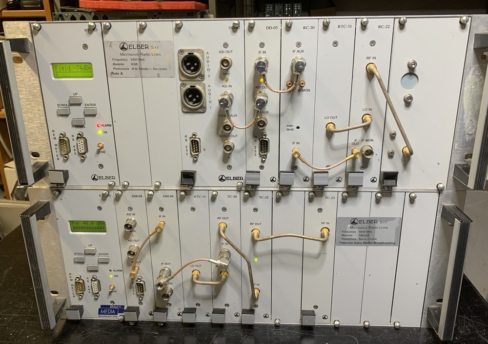 LINK RADIO QPSK DIGITAL ASI 5.4Ghz TX 10Watt TX-RX TESTED