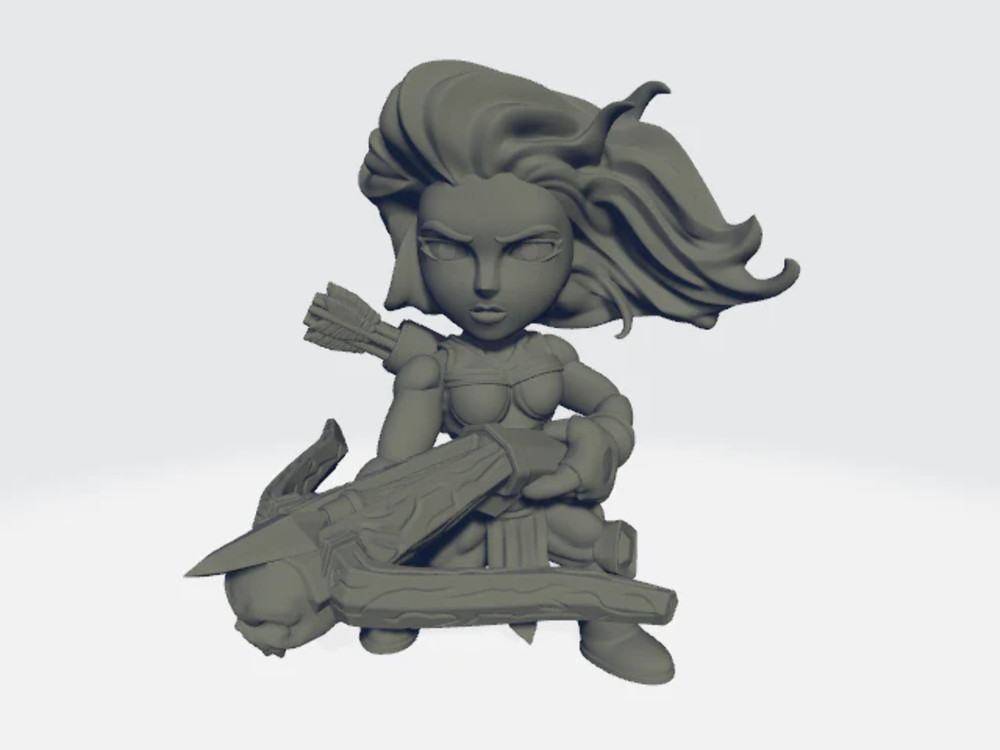 Chibiatures - Amazon Crossbow #1