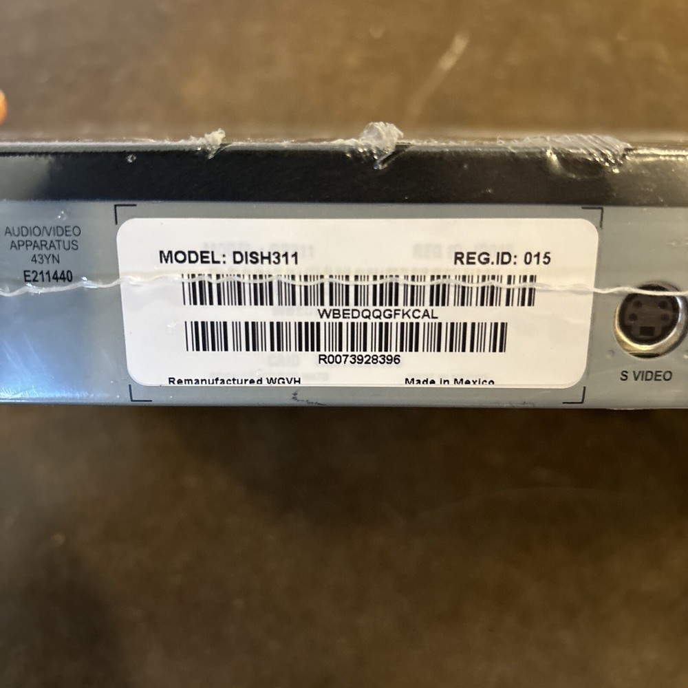 Dish Network Satellite Model Dish 311 Receiver - Sealed NO REMOTE