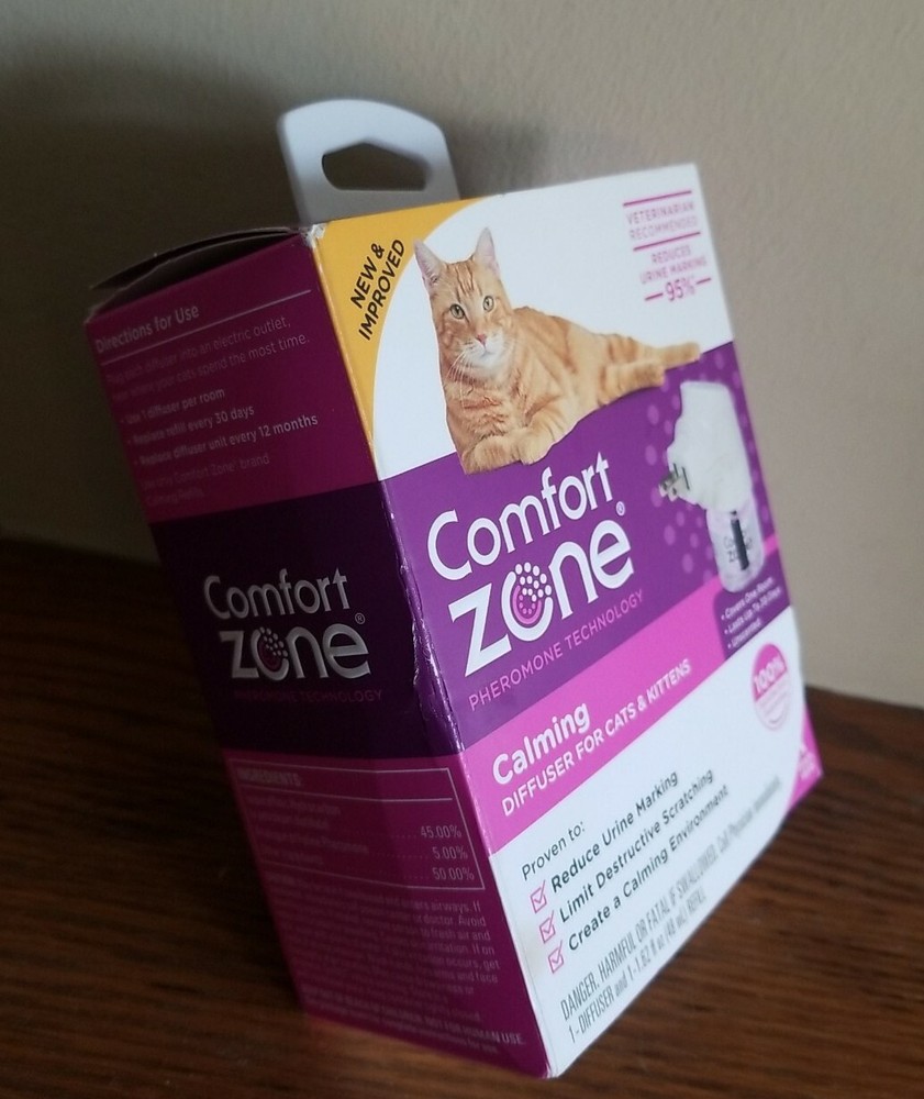 Confort Zone Diffuser For Cats & Kittens 1 Diffuser And 1 Refill
