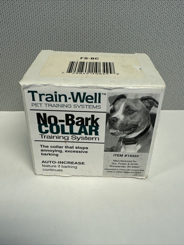 No-Bark Collar Training System by Train Well