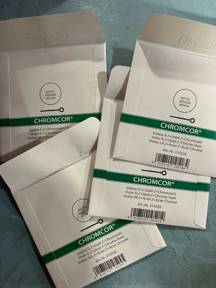 Pirastro Chromcor Violin Strings set 4/4