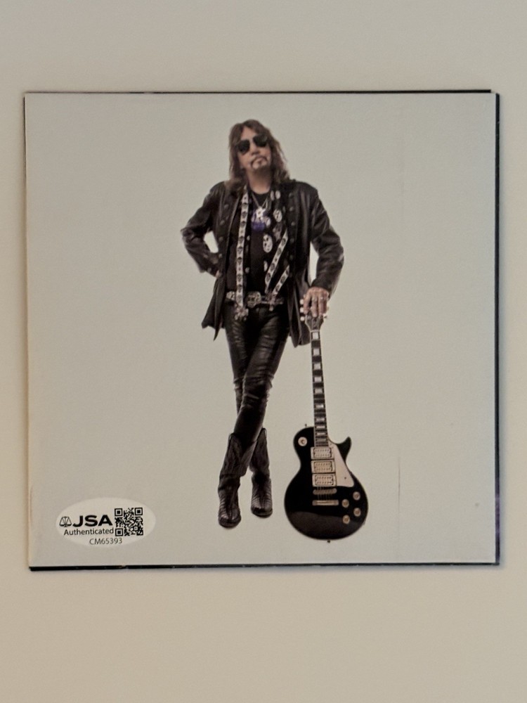 Ace Frehley Spaceman CD Signed Autographed JSA COA