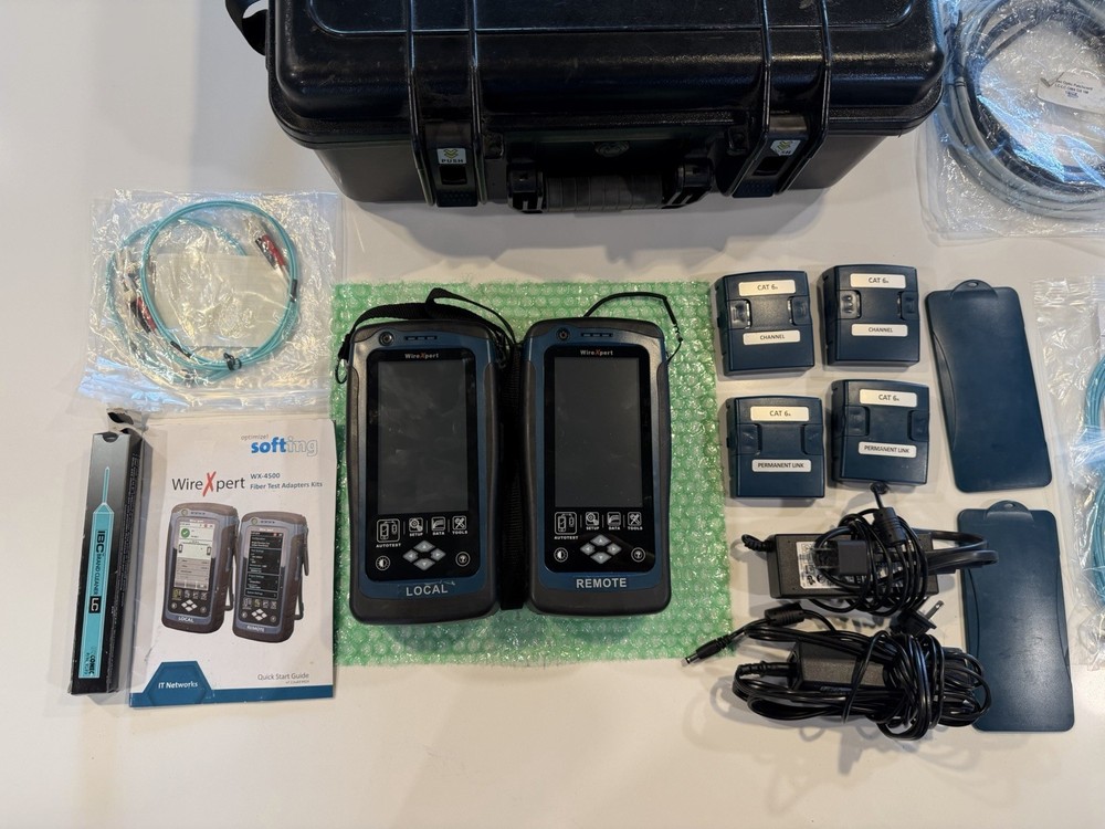 Softing WireXpert WX4500 Class FA Copper Certification Kit