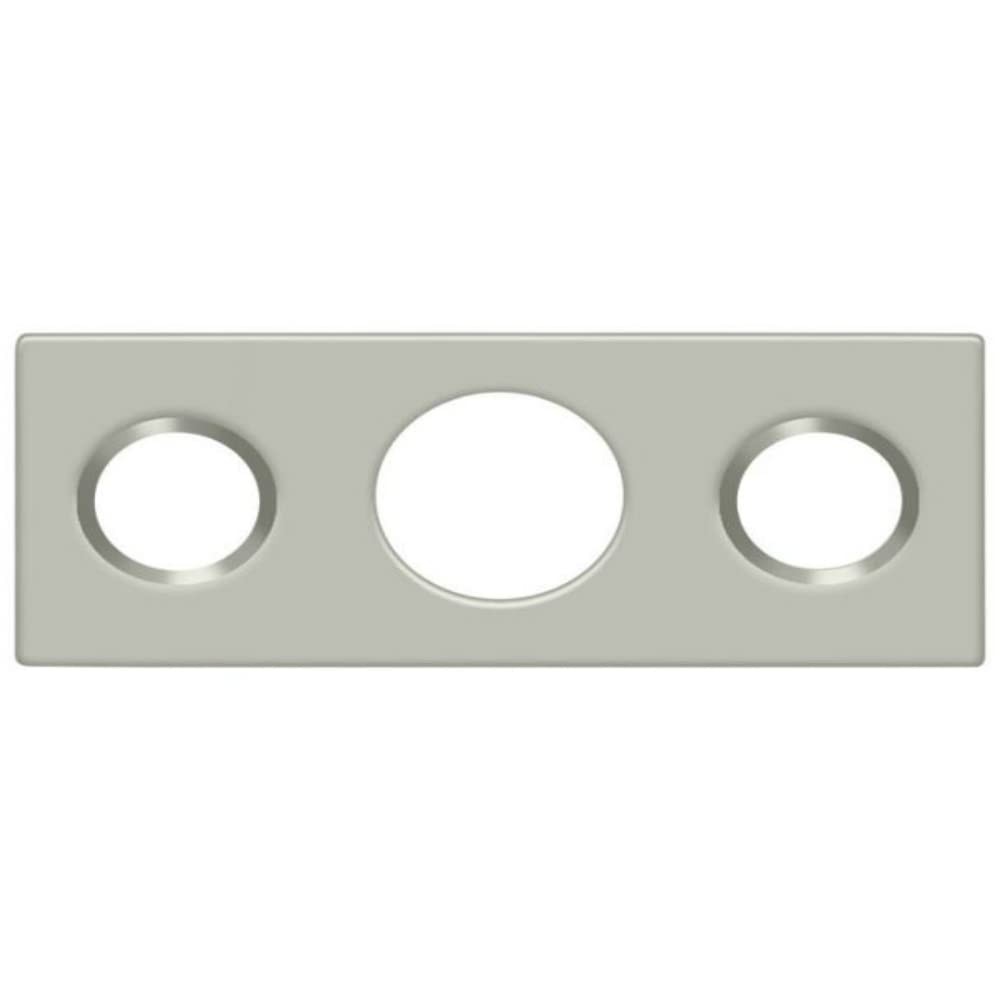 Strike Plate For 7 Flush Bolt Satin N