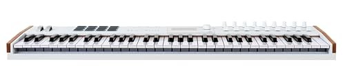Arturia KeyLab 61 mk3 Professional MIDI Controller and Software (White)