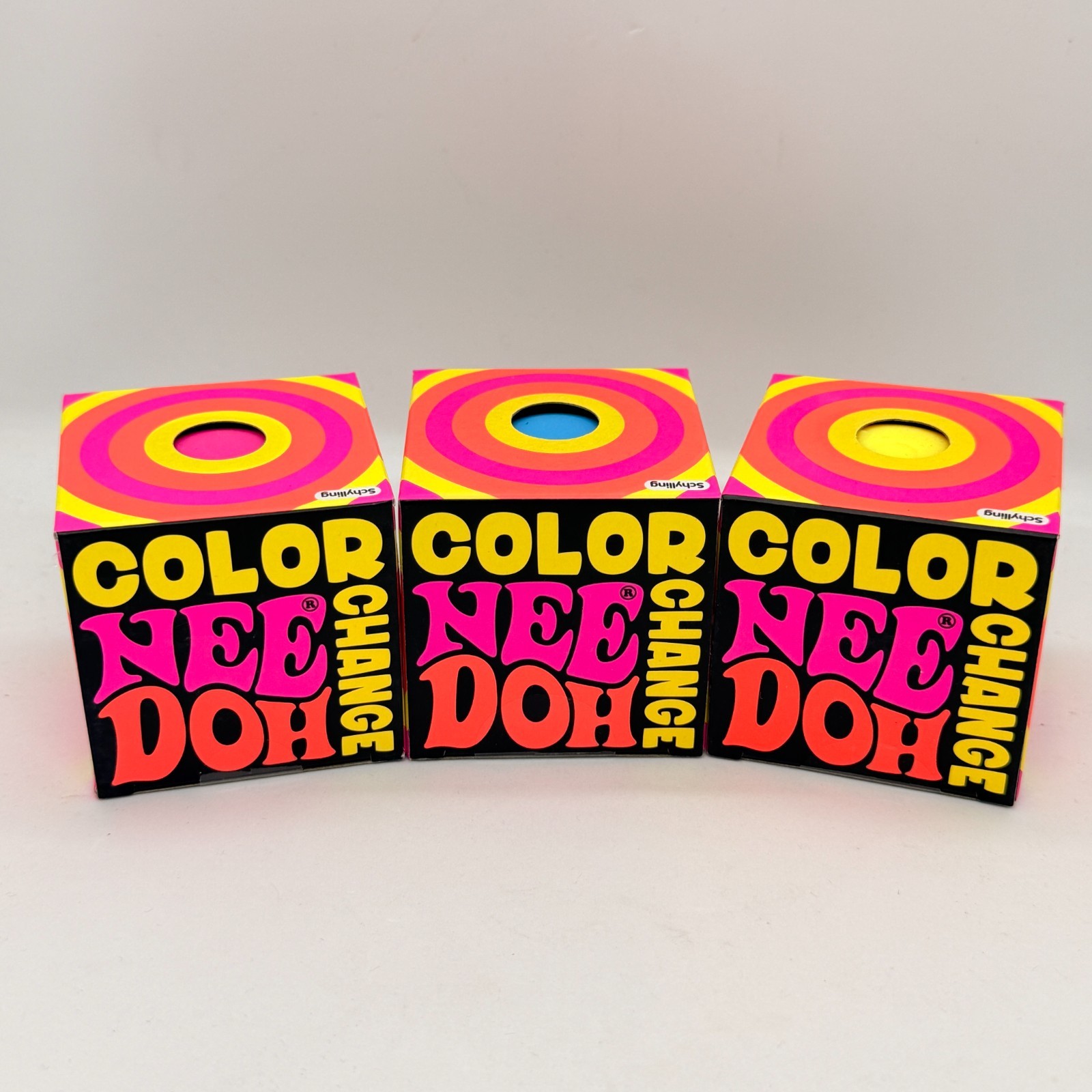 Nee Doh Color Change Fidget Toy by Schylling Sensory Stress Ball CHOOSE COLOR!