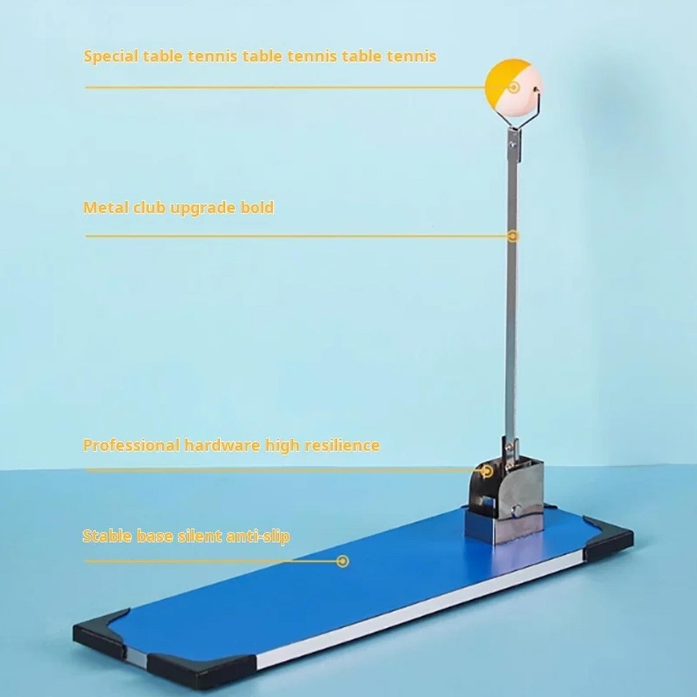 Table Tennis Training Device Versatile Protection Ping Pong Trainer Machine