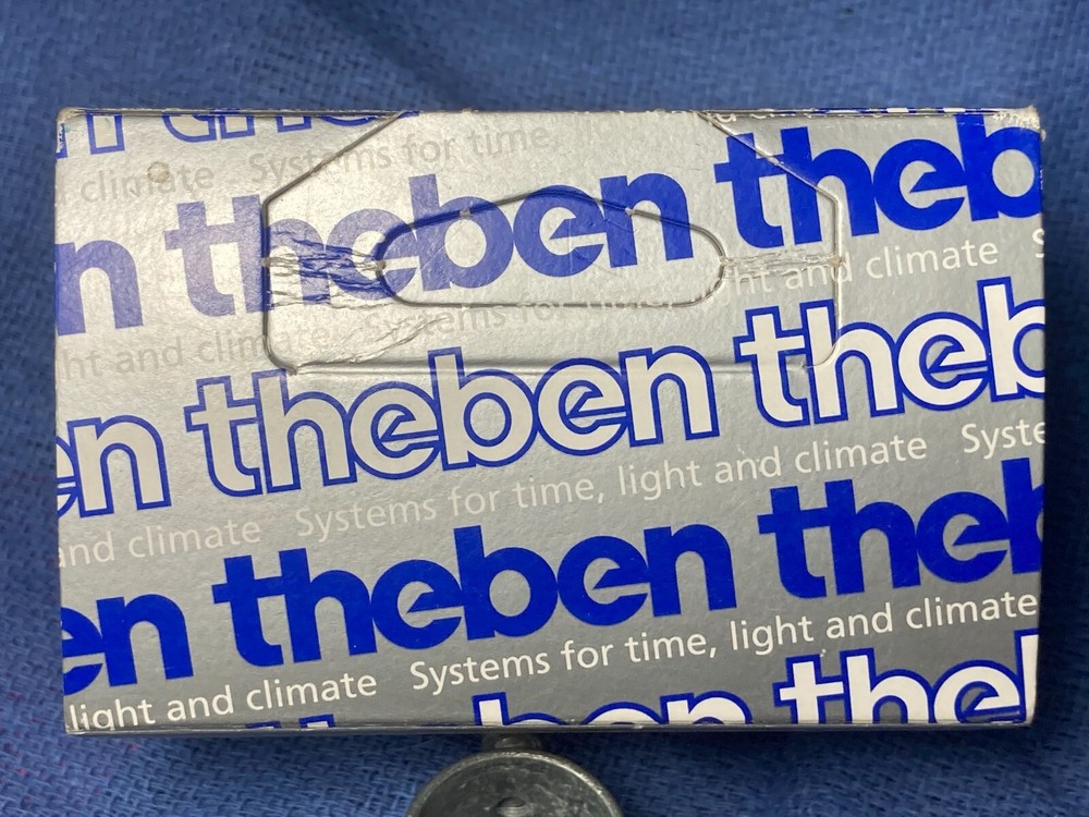 WEEKLY PROGRAM THEBEN 6104108 TIME SWITCH CLOCK OPERATED LIGHT CLIMATE SYSTEM