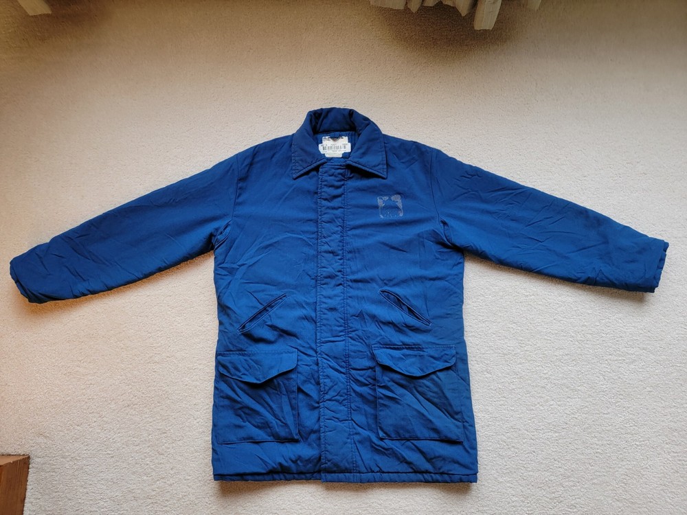 Workrite Flame Resistant NOMEX III Jacket Blue Size Small?