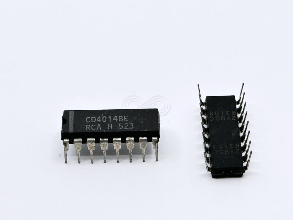 9PCS CD4014BE RCA 8-Stage Shift Register Parallel Load Serial DIP-16