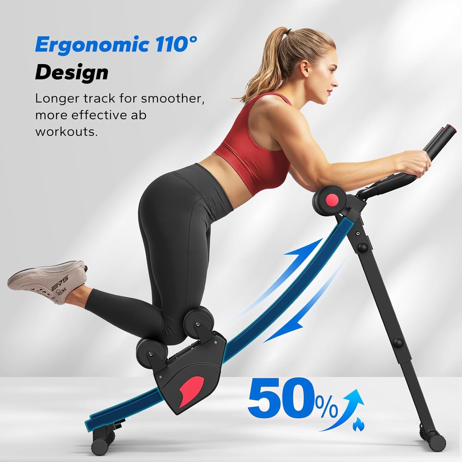 MERACH Ab Machine Adjustable Trainer Machine AB Workout Equipment for Home Gym