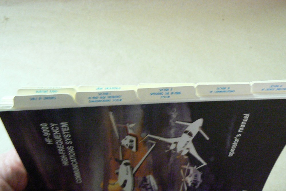 Rockwell HF-9000 High-Frequency Communications System Operator's Manual