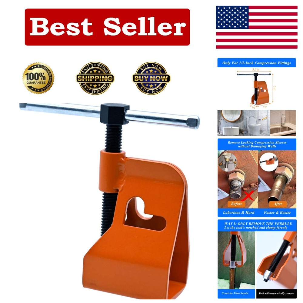 Compression Sleeve Puller Tool Remove Nut and Tube Ferrule (4661) - Ferrule Pull