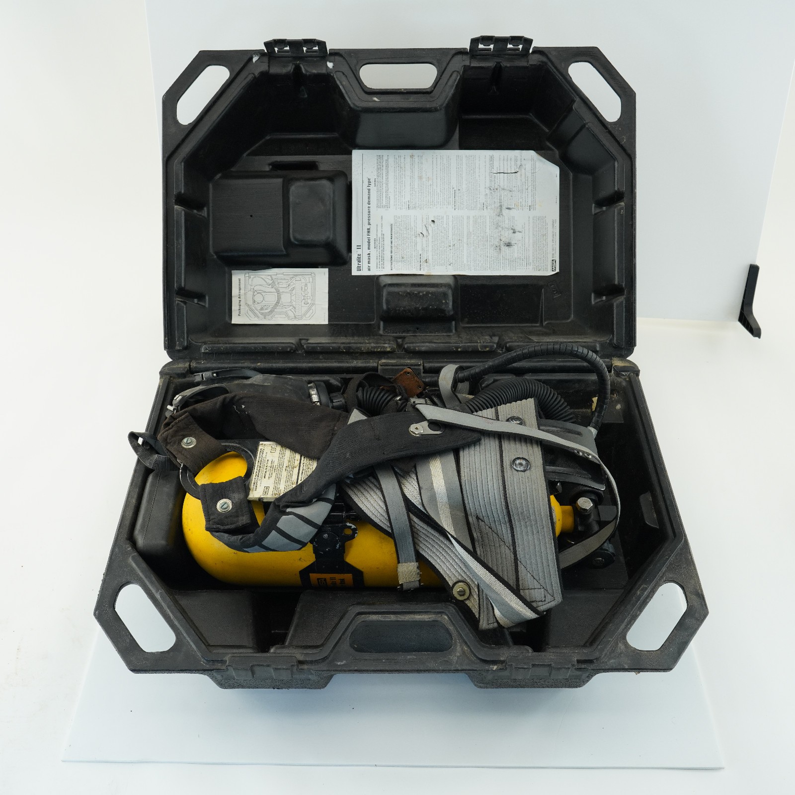 MSA Ultralight II Tank Harness Air Mask SCBA AS IS AS FOUND