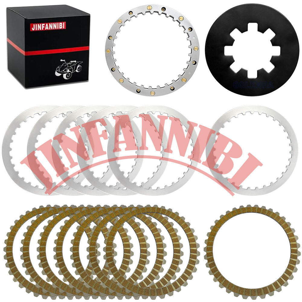 Complete Clutch Plates Kit Set for Harley Sportster 883 1200 1991-2020 #37977-90