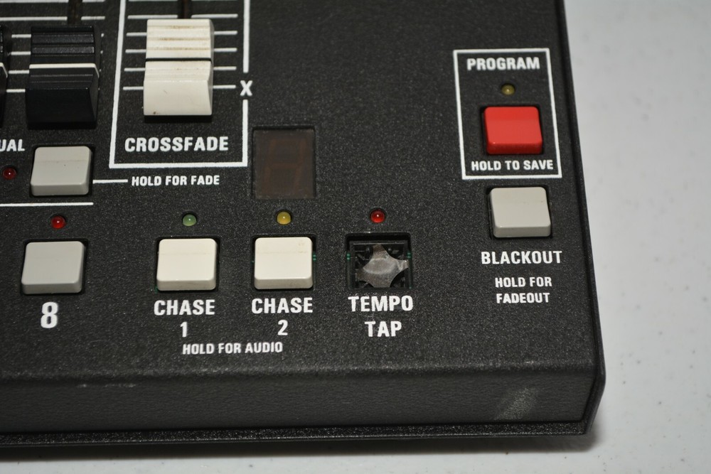 James 908 Memory Lighting Controller "Missing Key"