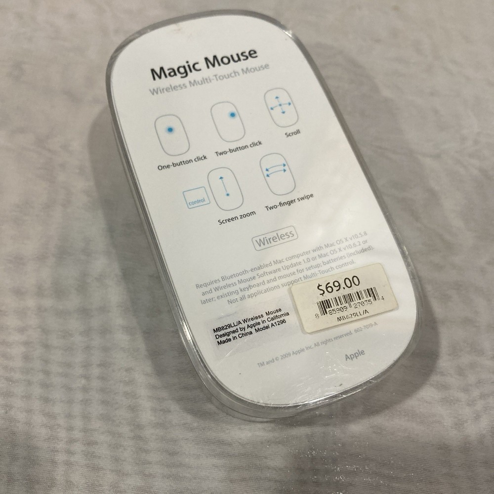 Apple Magic Bluetooth Keyboard A1644 & Mouse A1296 - Tested