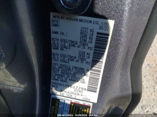 Speedometer MPH S Model Fits 23 FRONTIER 4518774