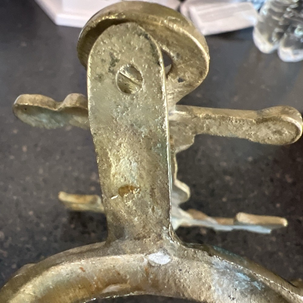 Vintage Brass Anchor Door Knocker