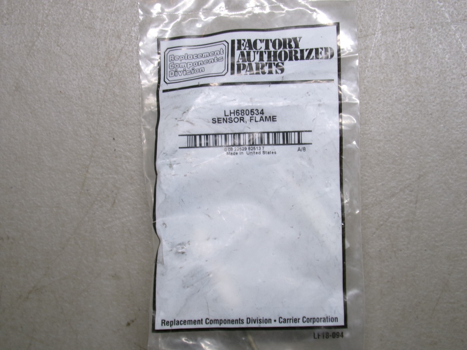 CARRIER LH680534 FLAME SENSOR