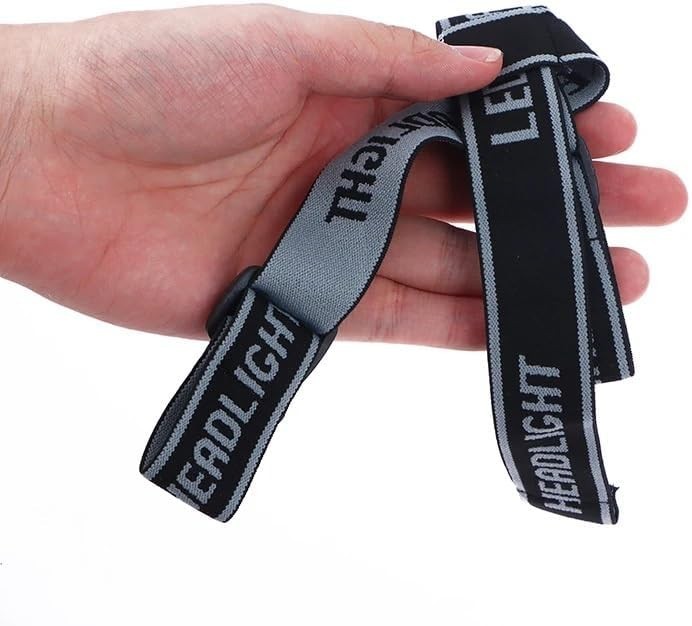 1 or 4 Pack Headlamp Strap Replacement Headband Head Lamp Elastic Head Band Belt