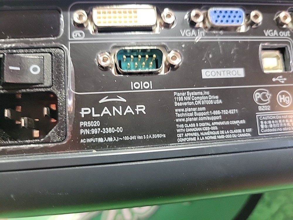 Planar PR5020 DLP VGA DVI Video Projector Nice