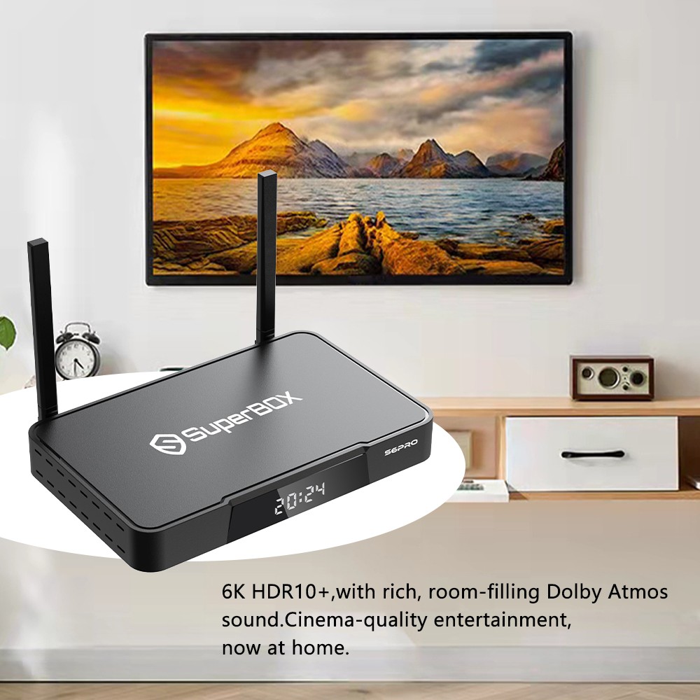 SuperBox S6 Pro BOX - Authorized Distributor - Interested Can Message To Me