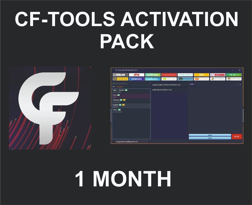CF-Tools Activation Pack, Time Pack, For 1 Month
