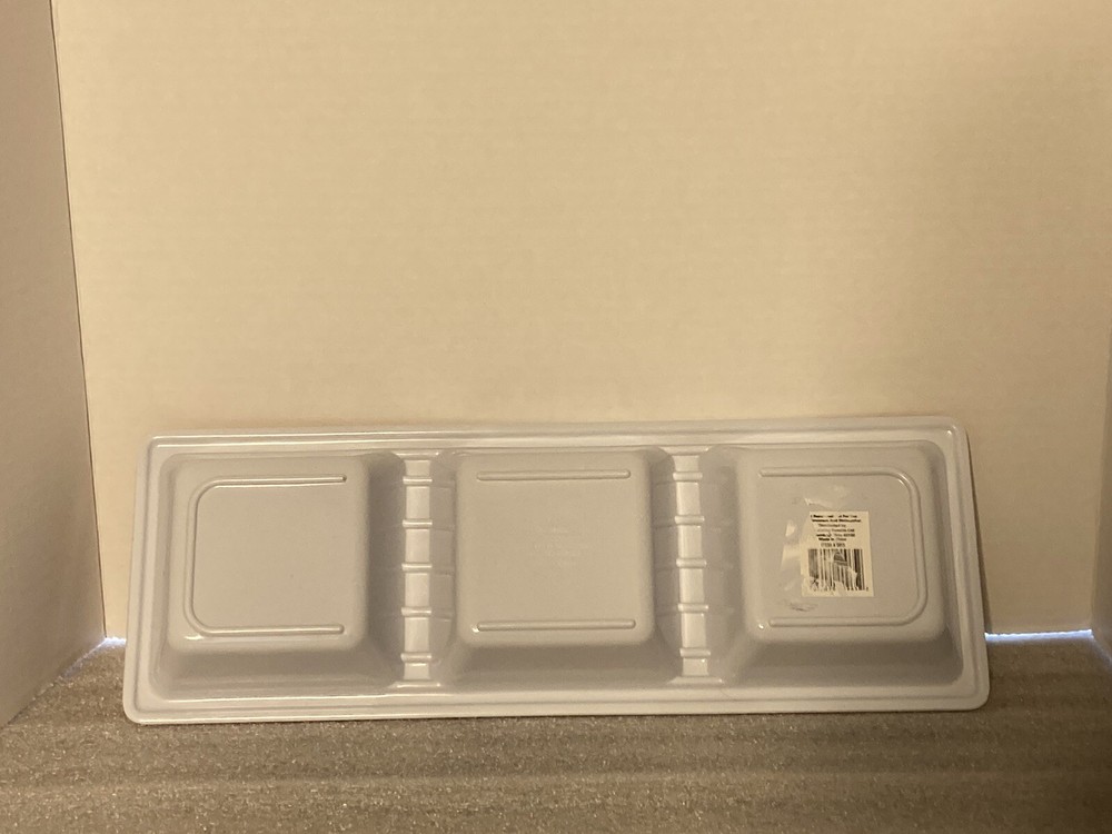 Coca-Cola divided snack tray rectangle shaped