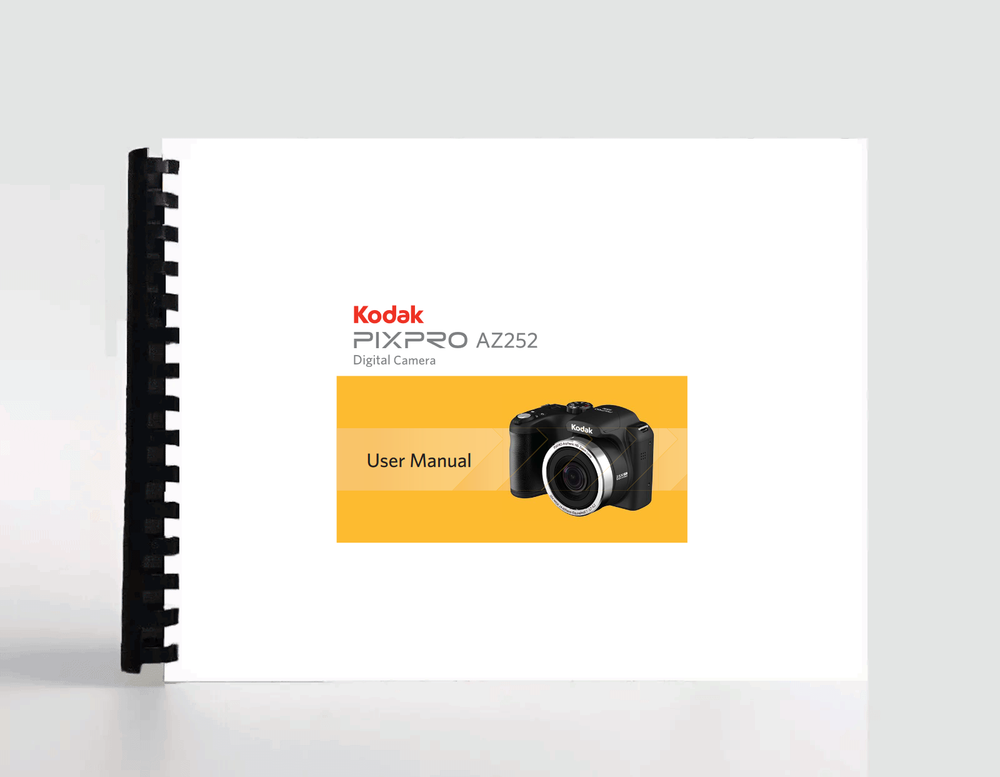 Kodak PixPro AZ252 Instruction Manual