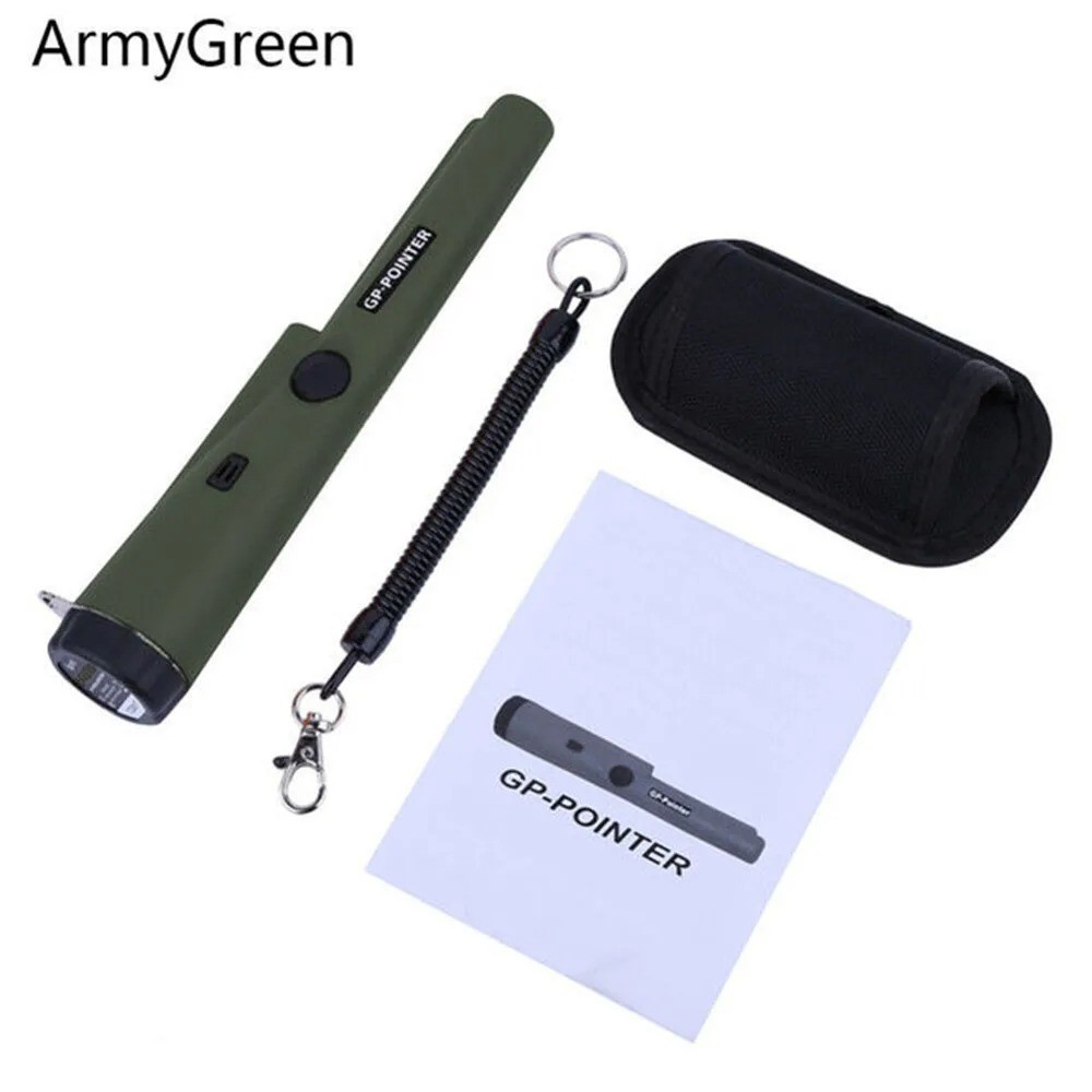 Metal Detector HandHeld Pro Pinpointer Pointer Probe Waterproof Sensitive Tester
