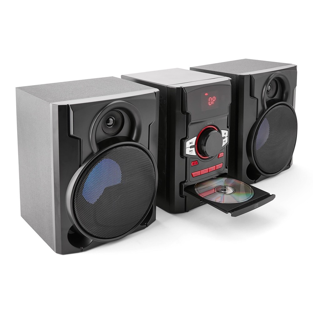 onn. 100W CD Stereo with USB & Bluetooth Connectivity