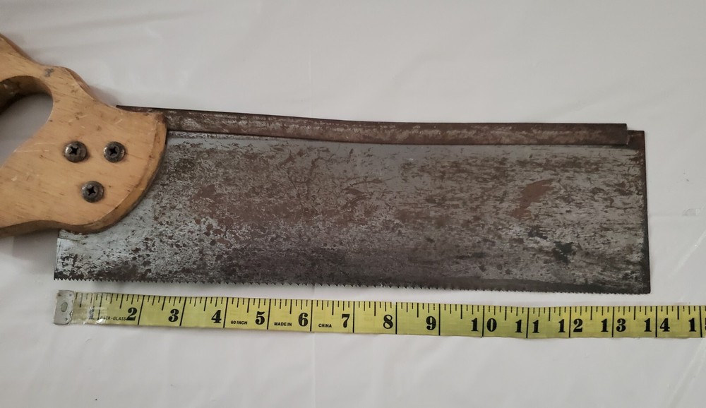 Vintage Hand Saw Woodworking Tool