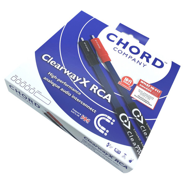 Chord Clearway X Aray Analogue Interconnects RCA Pair