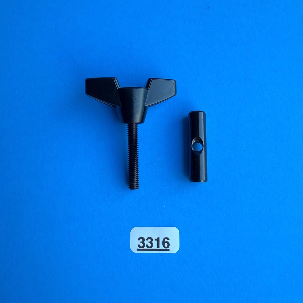 ALESIS Command Electronic Drum OEM Part: Easy-Mount Clamp Wing Nut/Bolt & Pin